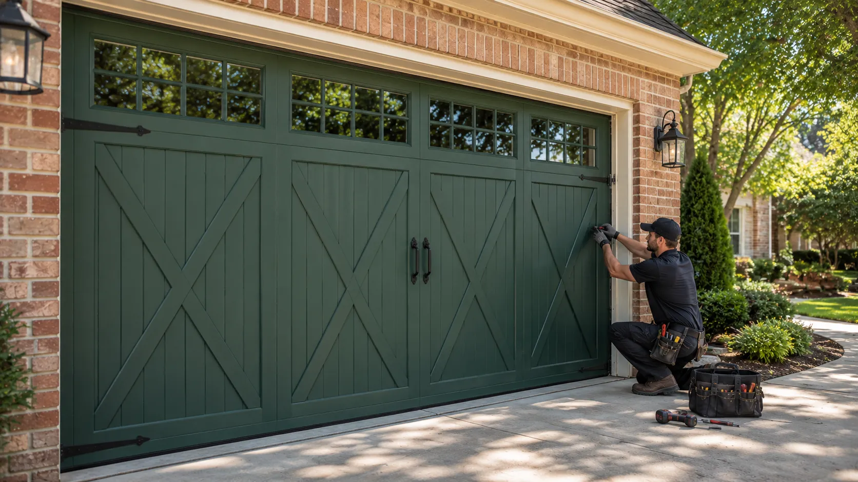 New Garage Door Installation for Mesilla Homes