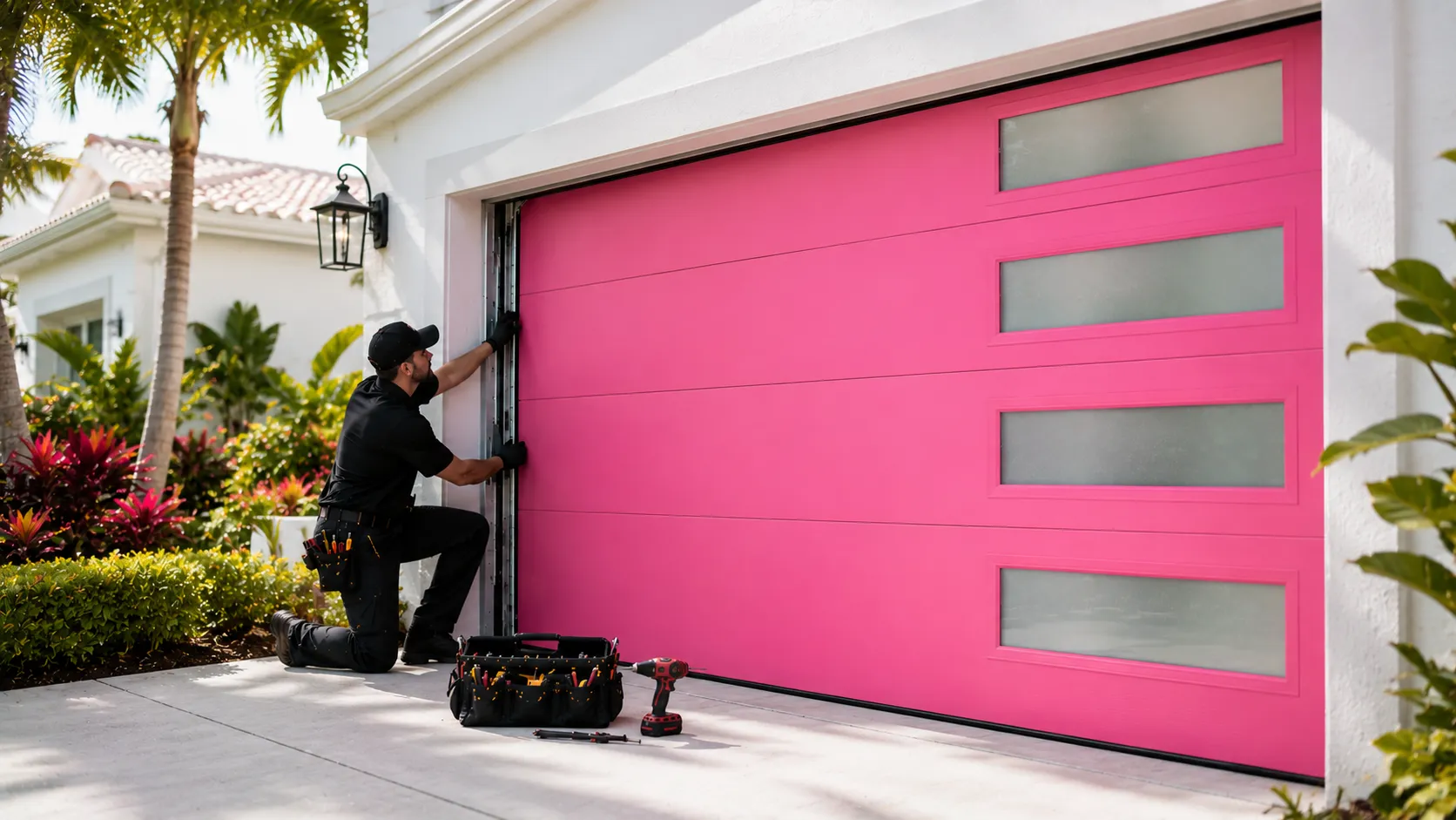Tell us what’s wrong - Las Cruces garage door service
