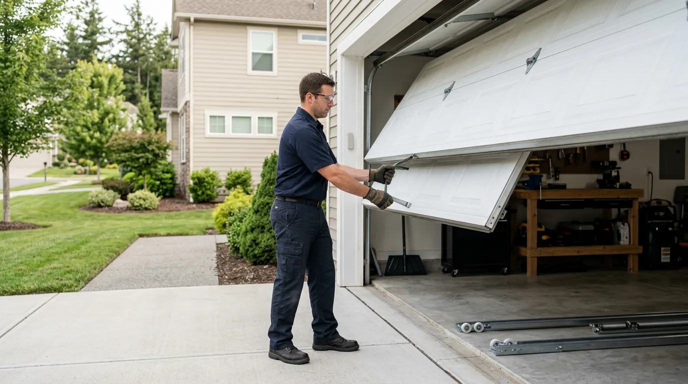 Repaired & tested - Las Cruces garage door service