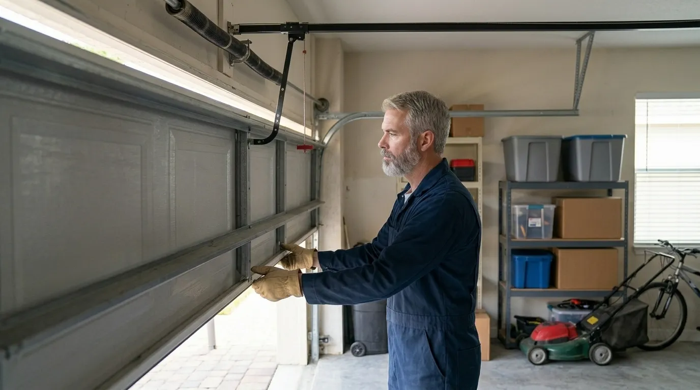 Repaired & tested - Las Cruces garage door service