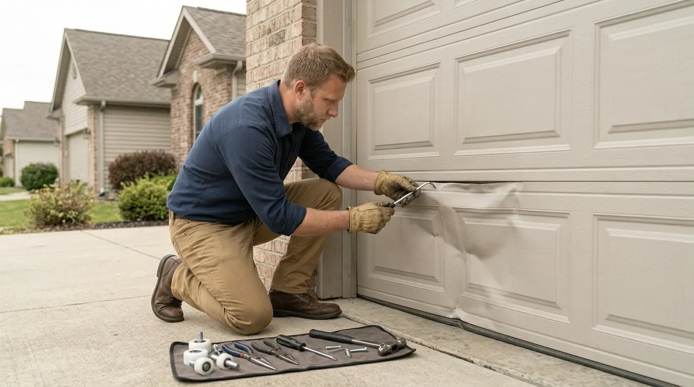 Repaired & tested - Las Cruces garage door service