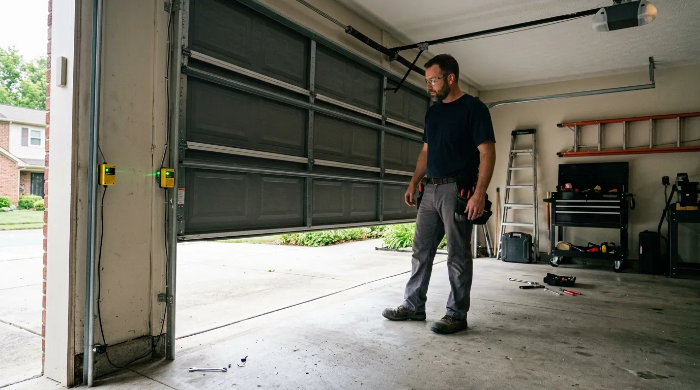 Repaired & tested - Las Cruces garage door service