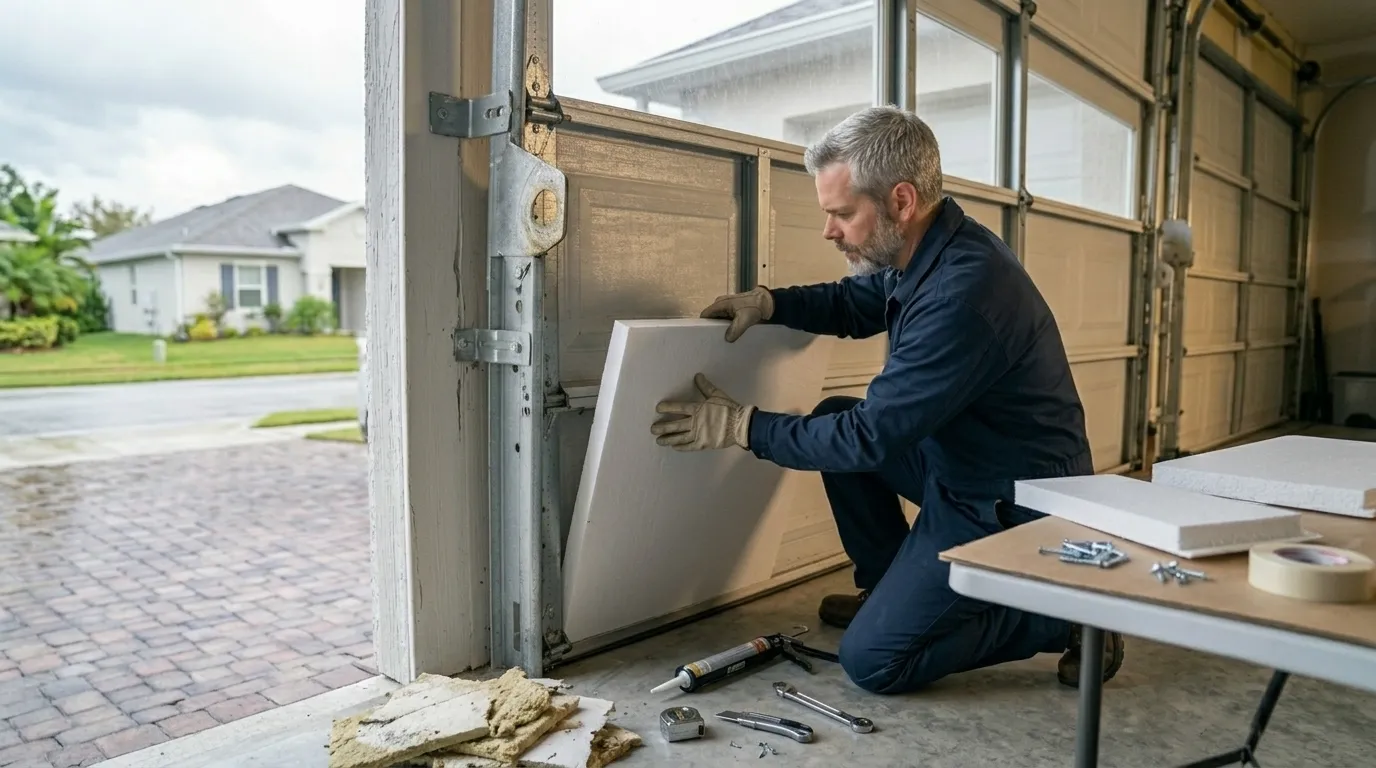 Repaired & tested - Las Cruces garage door service