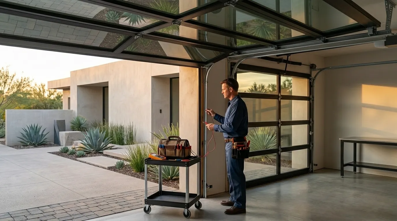 Las Cruces garage door