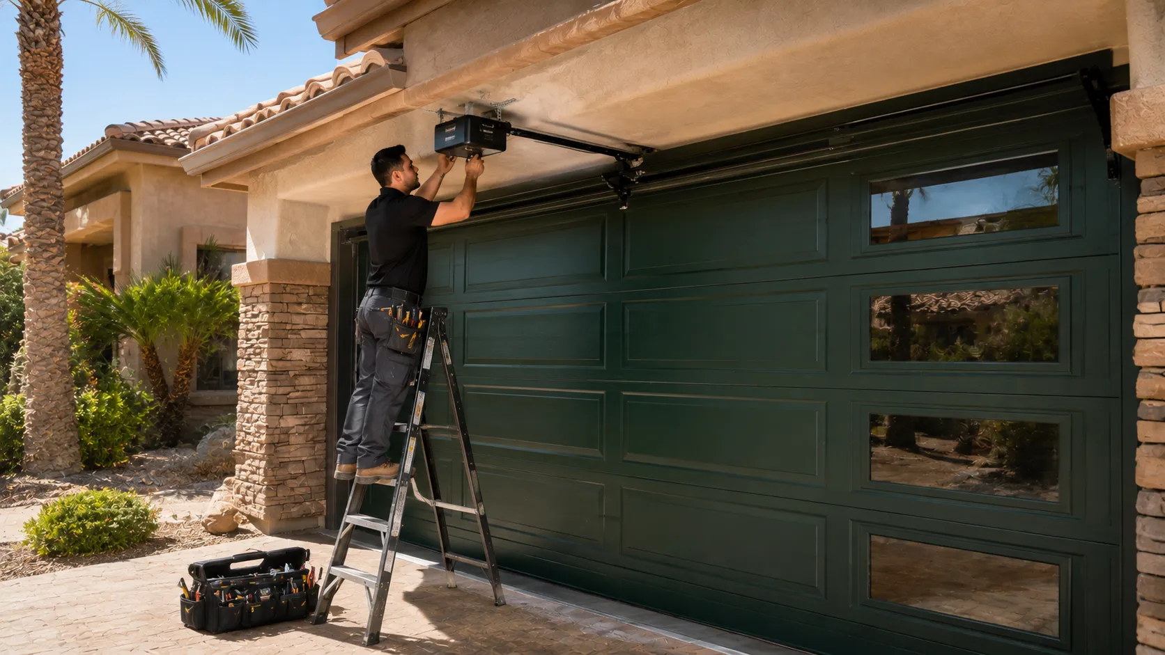 Tell us what’s wrong - Las Cruces garage door service