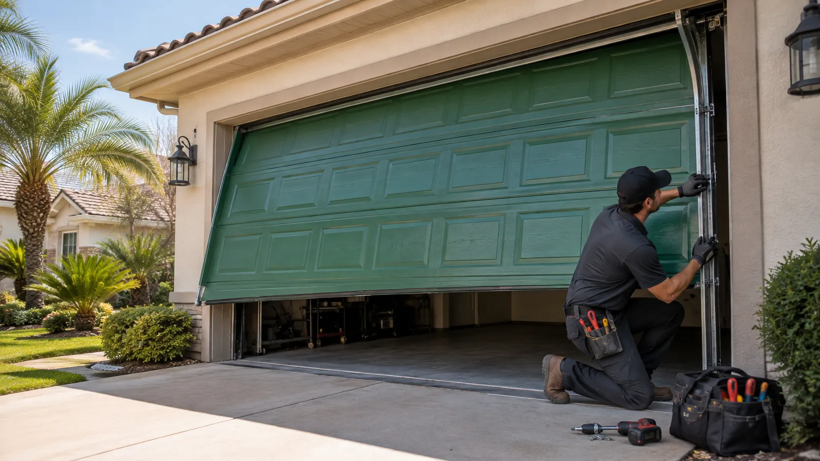 Tell us what’s wrong - Las Cruces garage door service
